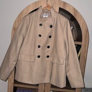 Old Navy Women's Classic Beige Peacoat